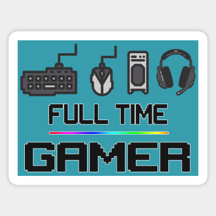 PC FULL TIME GAMER Sticker